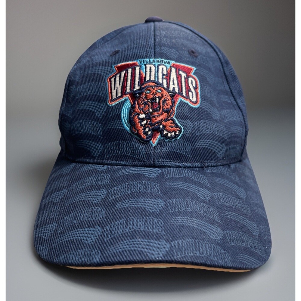 Vtg Villanova Wildcats American Needle Strapback Hat 90's